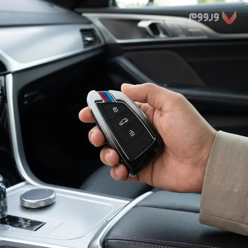 قاب ریموت فلزی KMC J7 دو رنگ